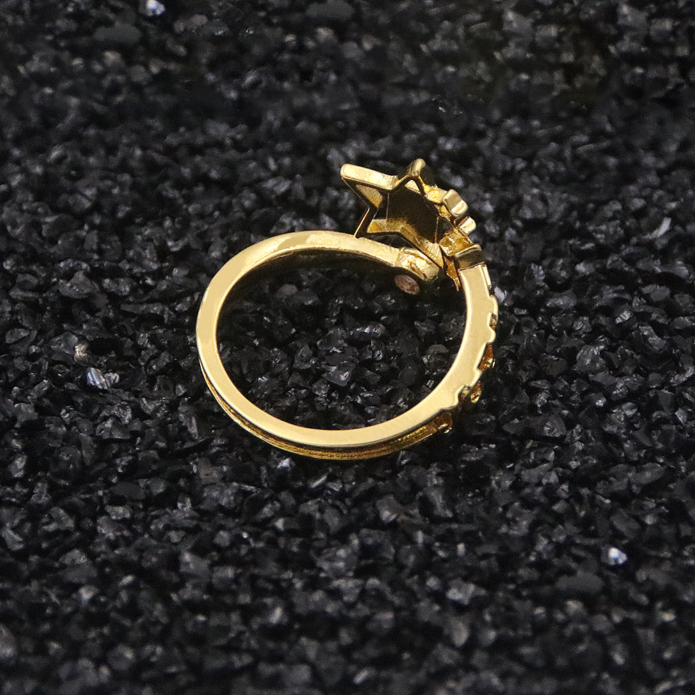 Anime JoJo's Bizarre Adventure Anime JoJo's Bizarre Adventure Josuke Higashikata Star Ring Stand Platinum Heart COS Ring