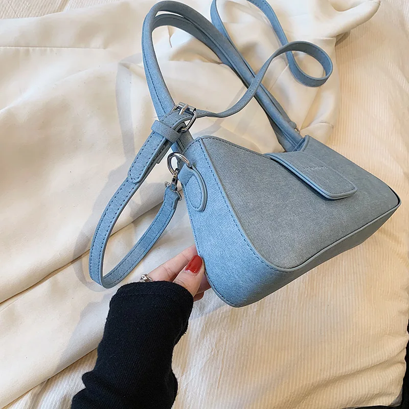 Small PU Leather Underarm Shoulder Bags for Women Designer Fashion Handbags Trend Ladies Solid Color Crossbody Bag