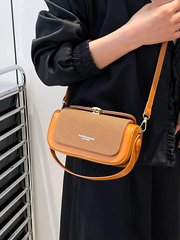 Fashionable Trendy Elegant Small Square Bag Shoulder Crossbody Bag Literary Simple Handbag Luxury Retro Box Bag Wholesale