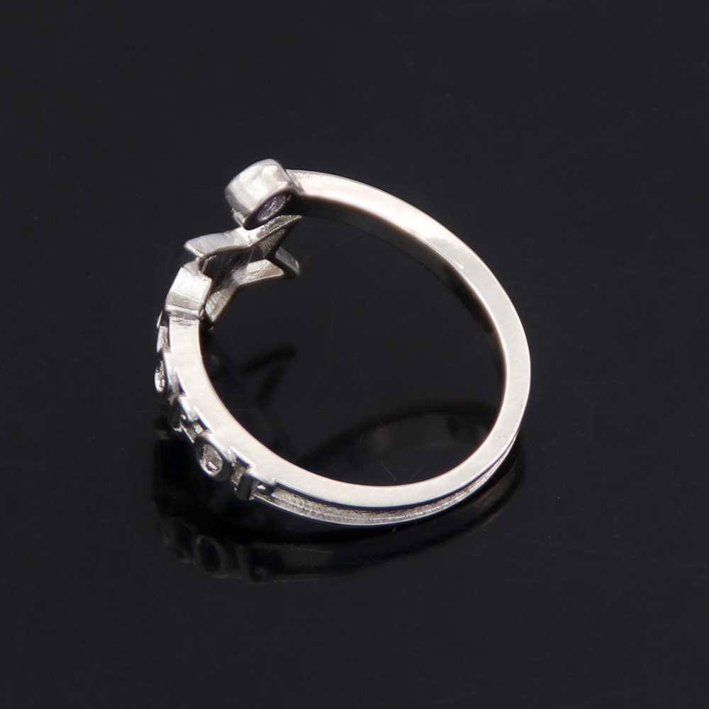 Anime JoJo's Bizarre Adventure Anime JoJo's Bizarre Adventure Josuke Higashikata Star Ring Stand Platinum Heart COS Ring